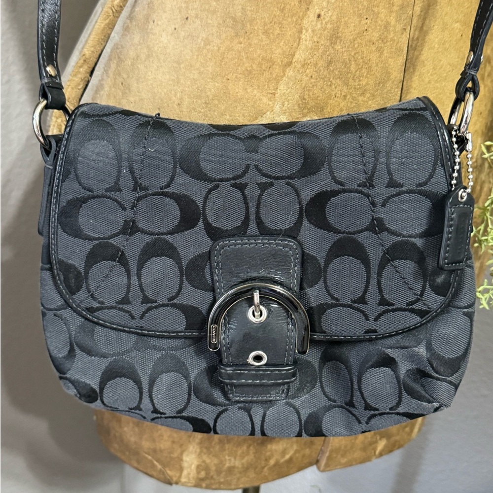 Coach monogram Black Crossbody